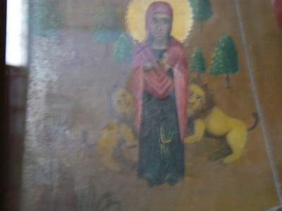 Icon with the holy Thecla