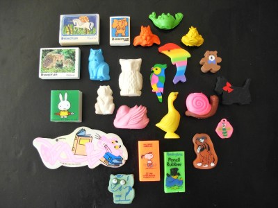 Eraser collection